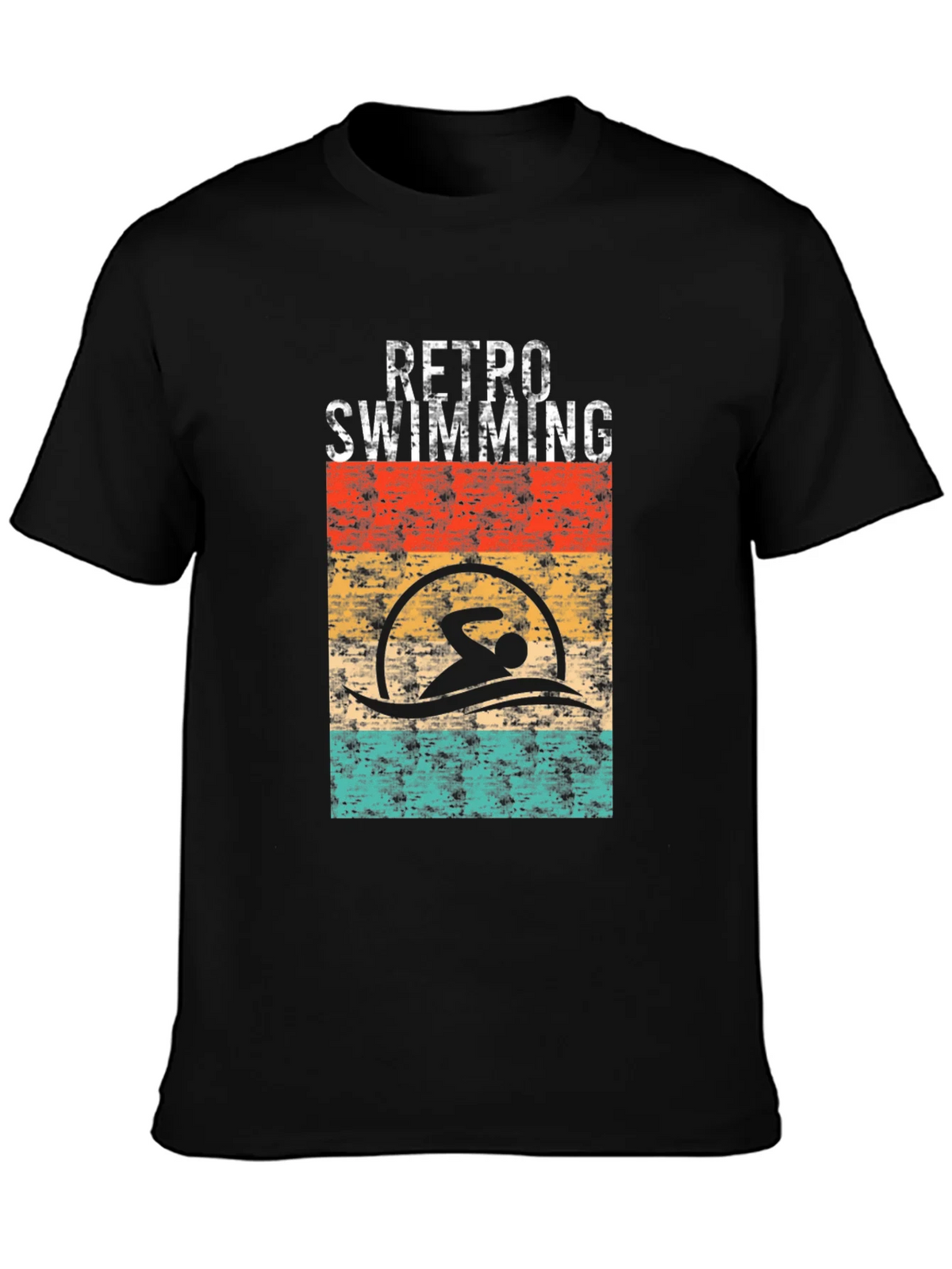 Retro Swimming T-Shirt product image 3