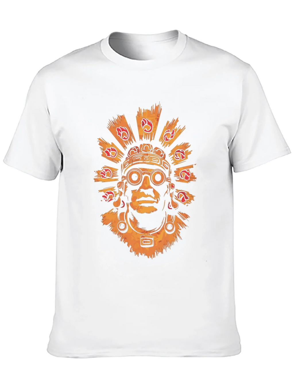 Aztec Warrior Graphic Tee - Stylish Black T-Shirt product image 9