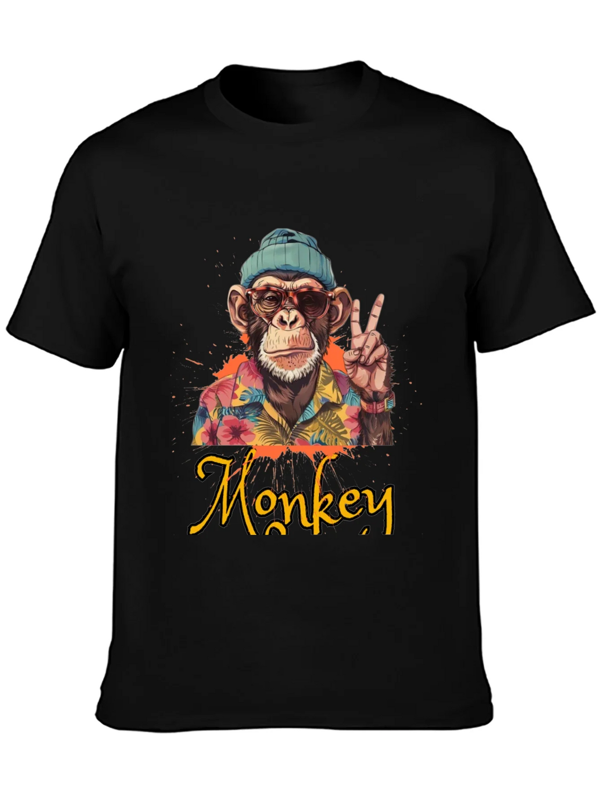 Cool Monkey Graphic T-Shirt - Casual Style product image 3
