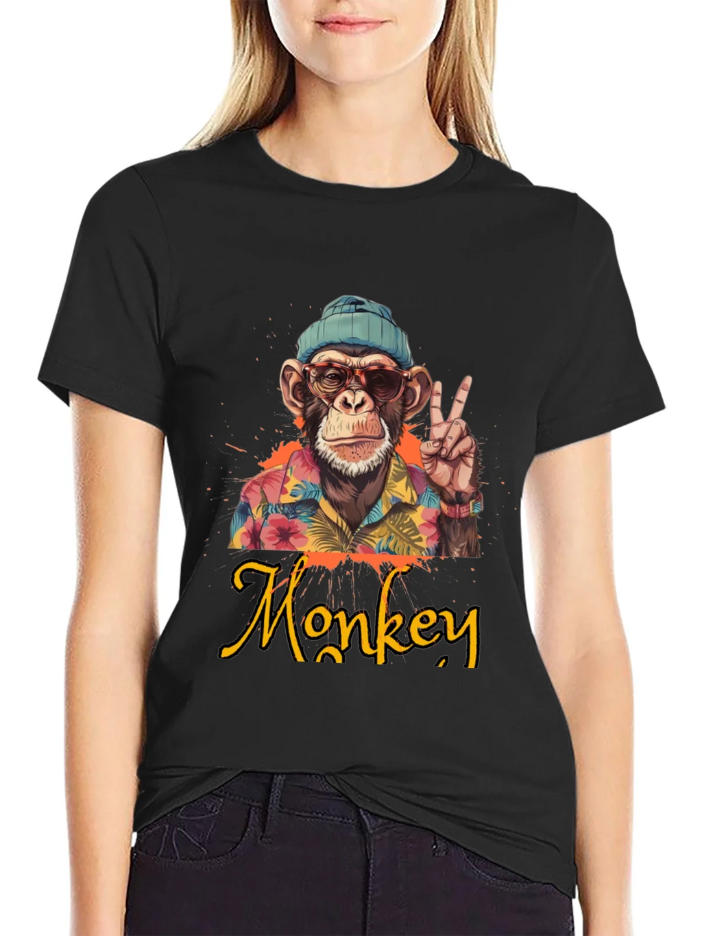 Cool Monkey Graphic T-Shirt - Casual Style product image 2