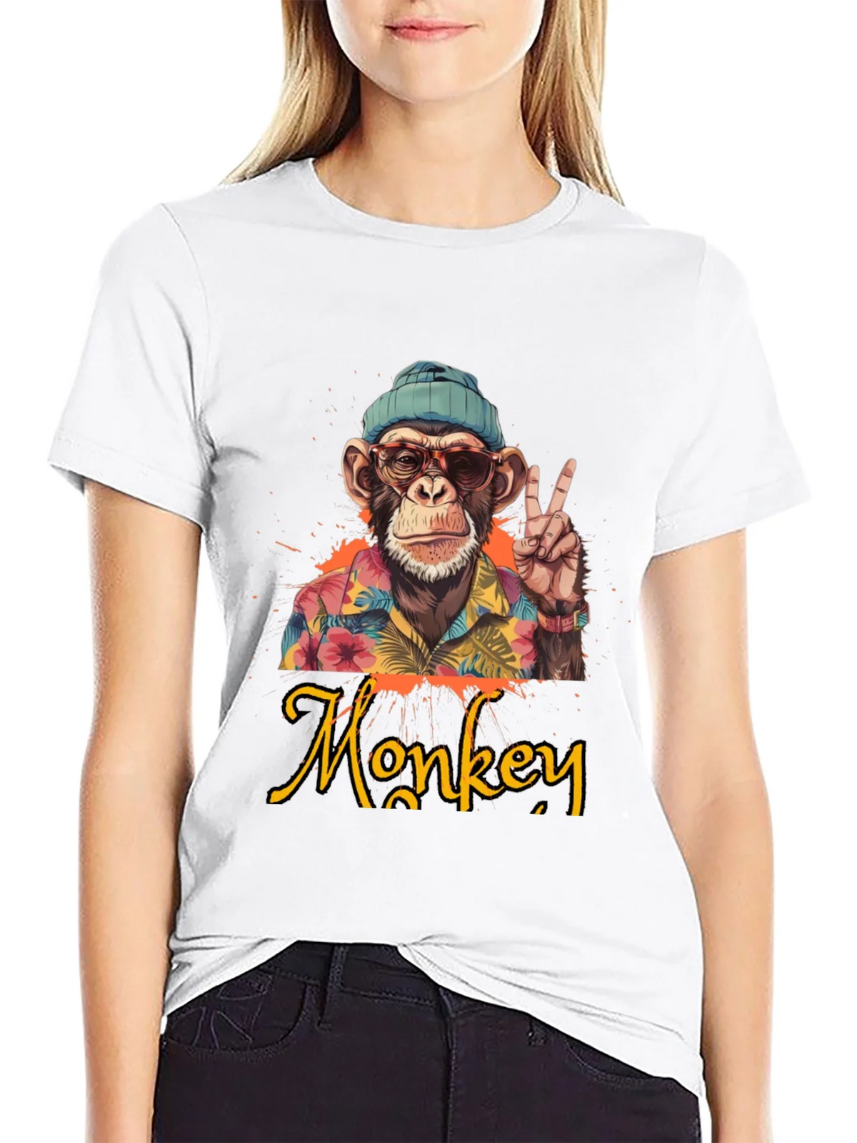 Cool Monkey Graphic T-Shirt - Casual Style product image 8