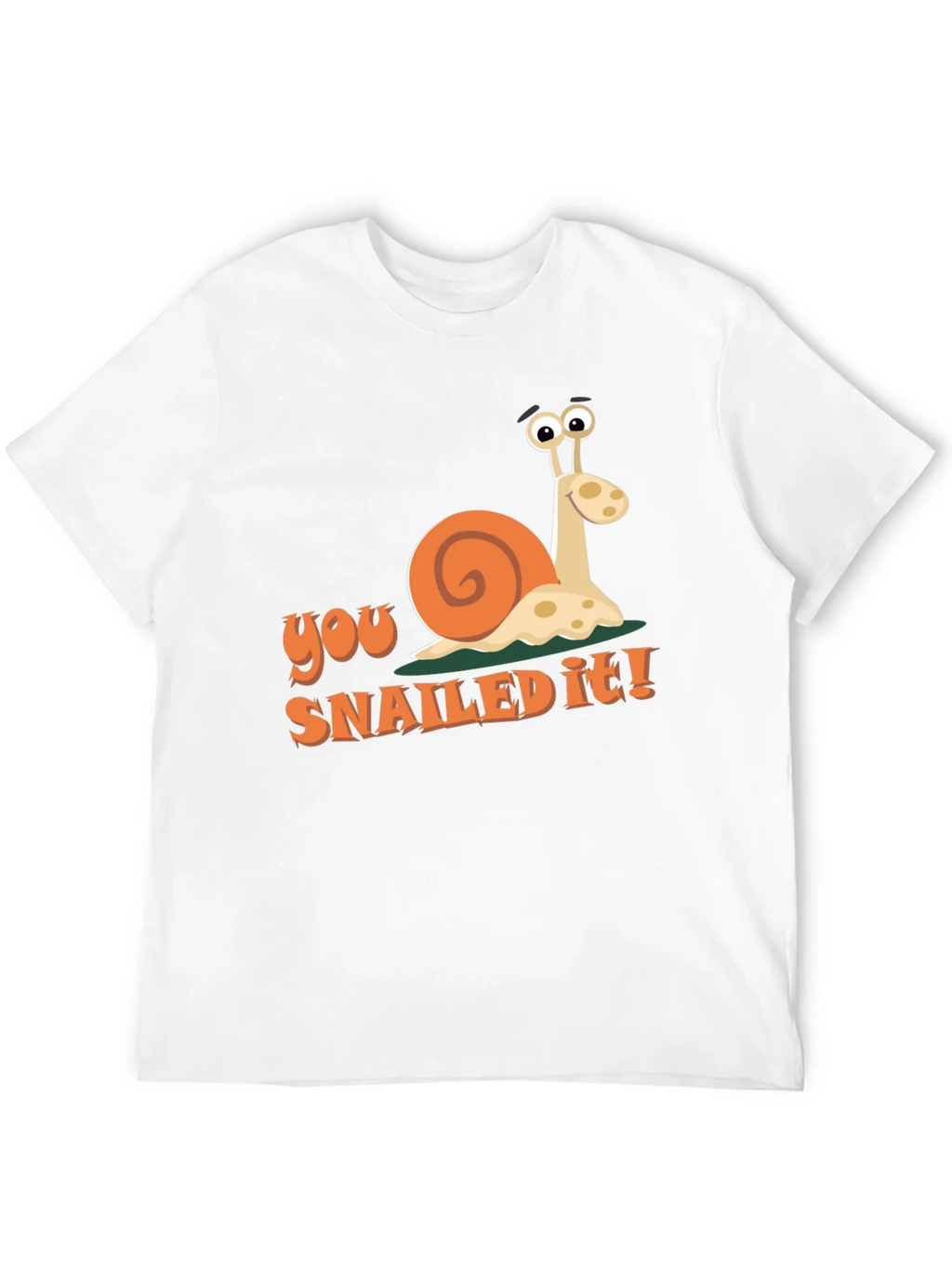 You Snailed It! Graphic T-Shirt - Funny Snail Tee product image 10