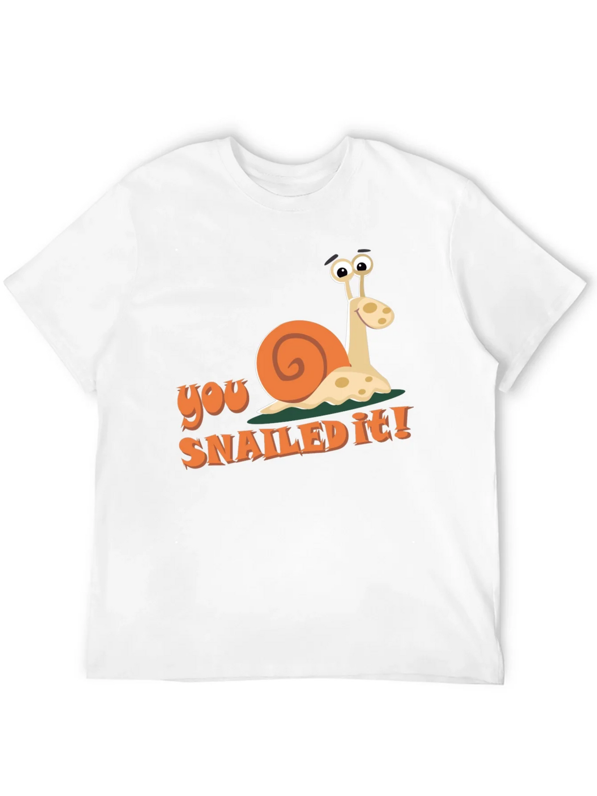You Snailed It! Graphic T-Shirt - Funny Snail Tee product image 10