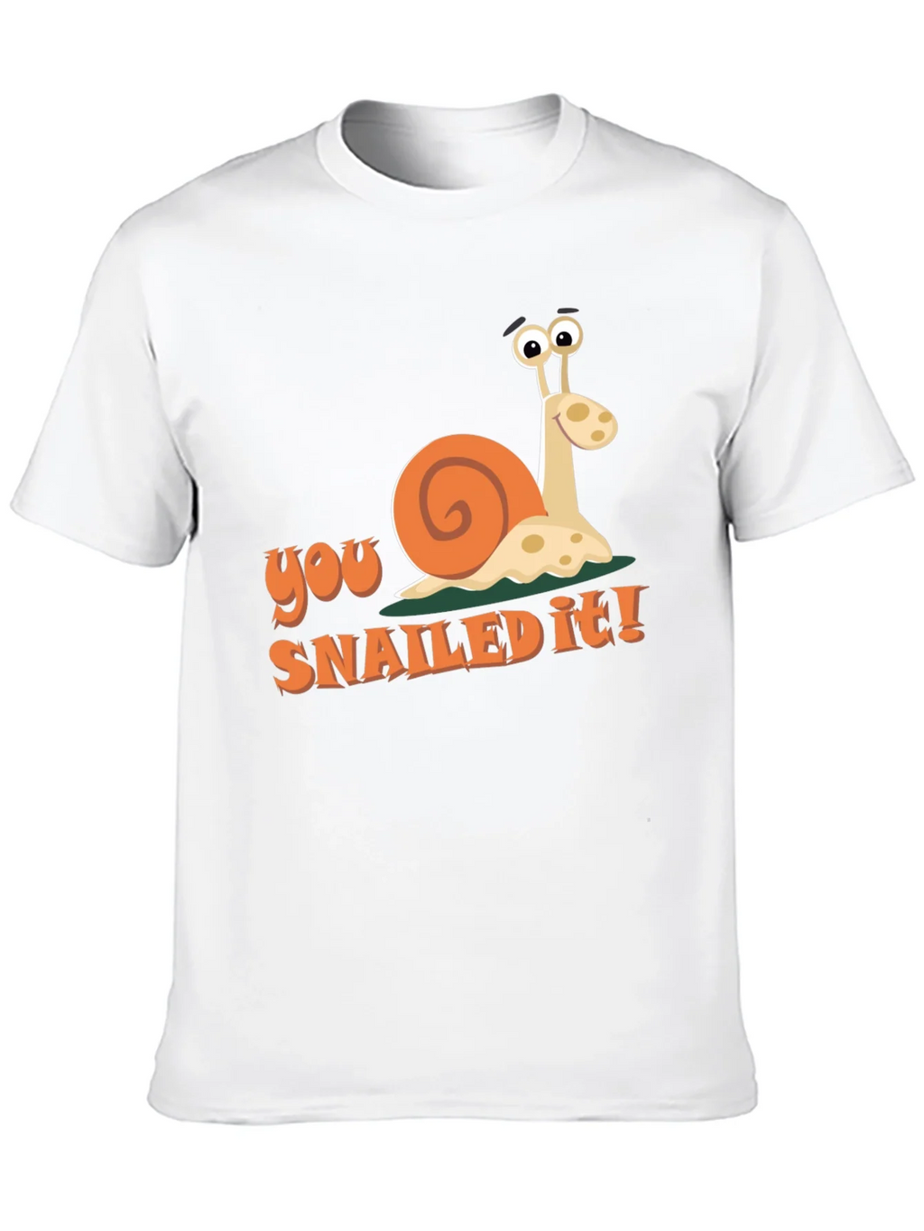 You Snailed It! Graphic T-Shirt - Funny Snail Tee product image 9