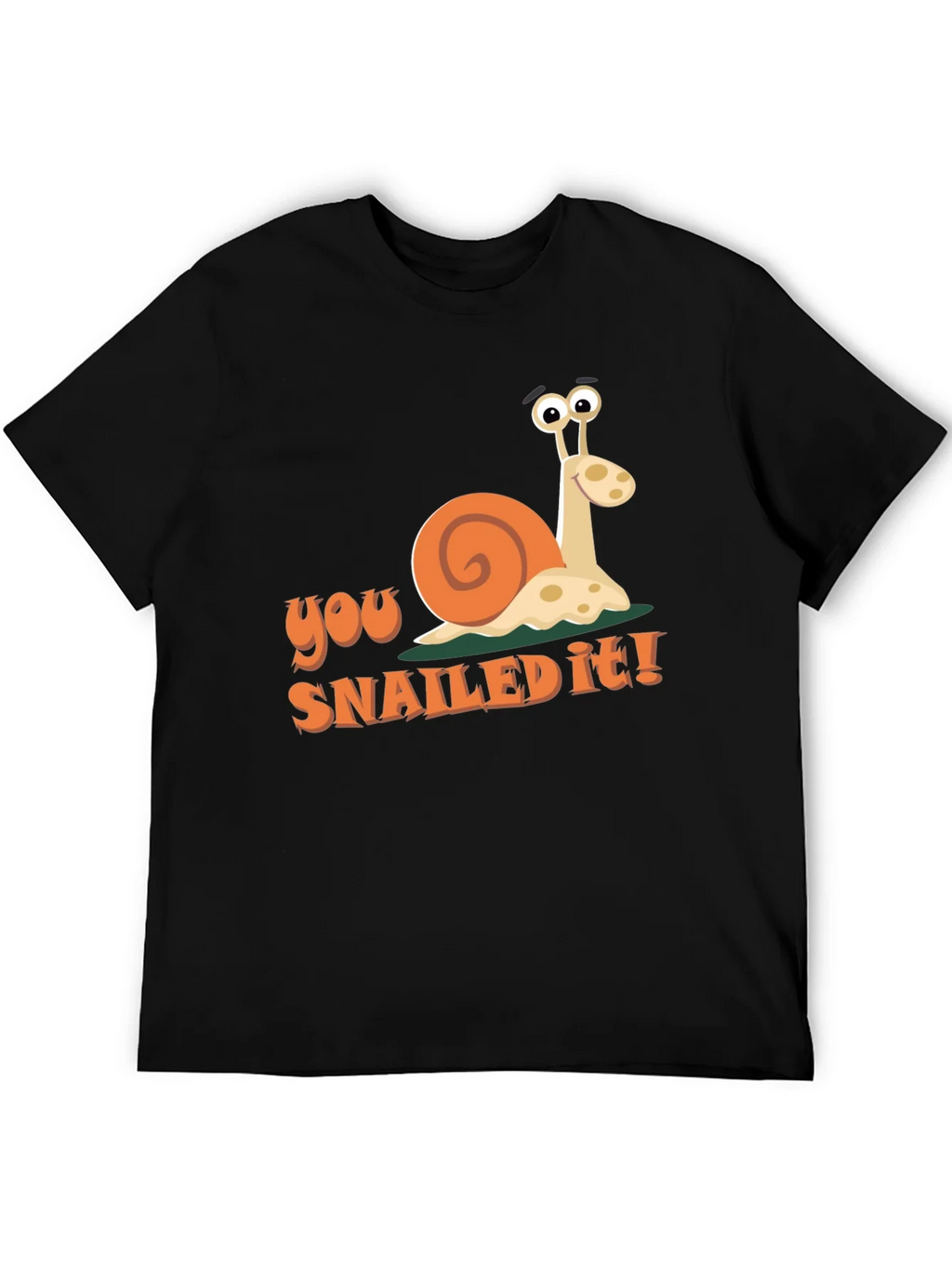 You Snailed It! Graphic T-Shirt - Funny Snail Tee product image 5