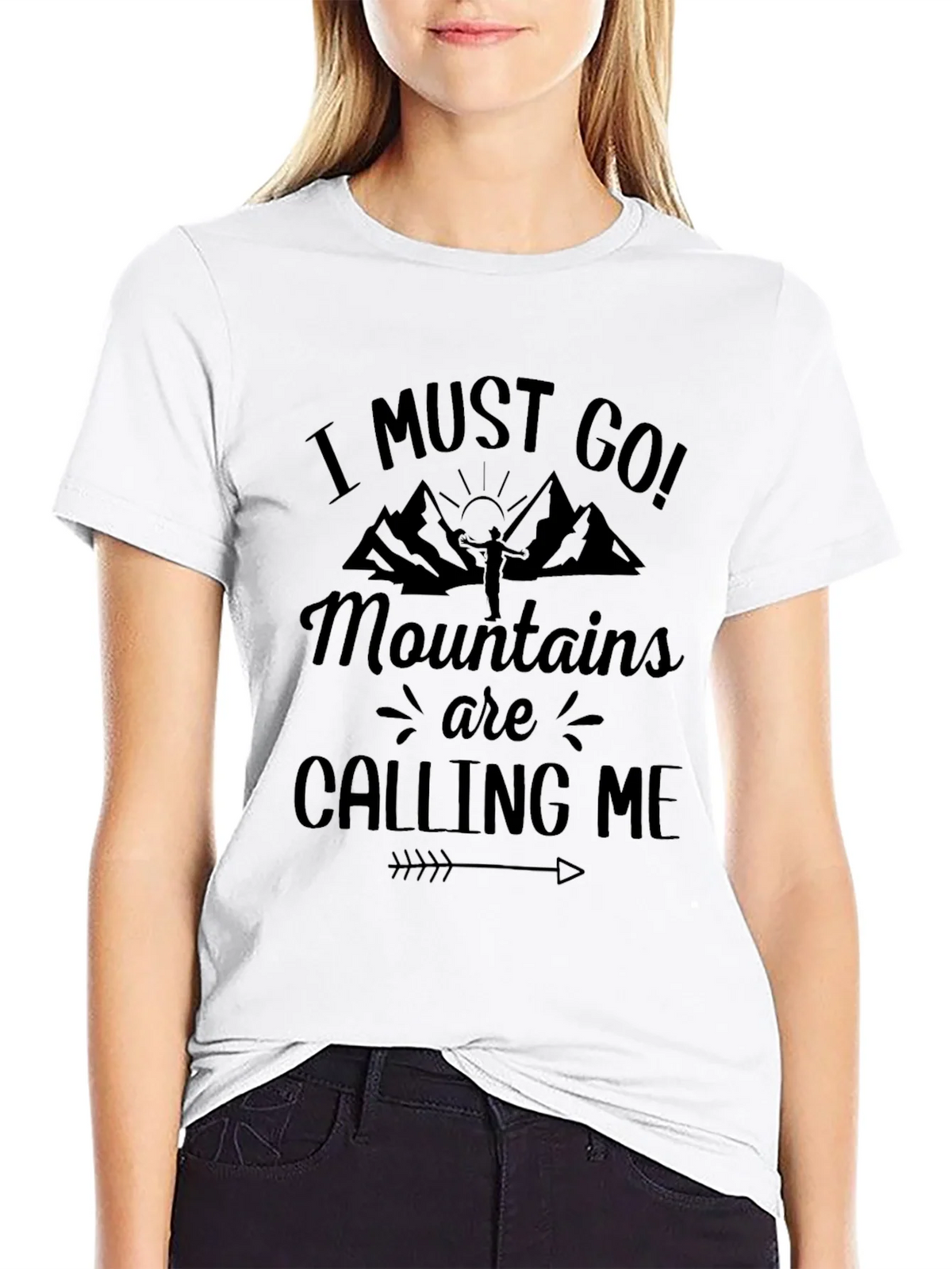 Mountains are Calling Me Graphic Tee product image 6