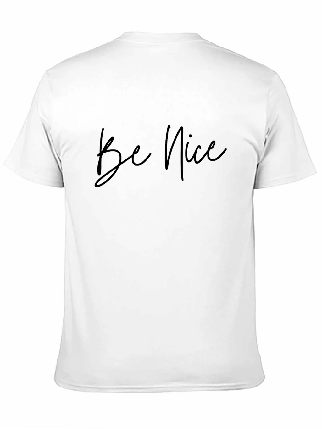 Be Nice Black T-Shirt - Casual Comfort product image 10