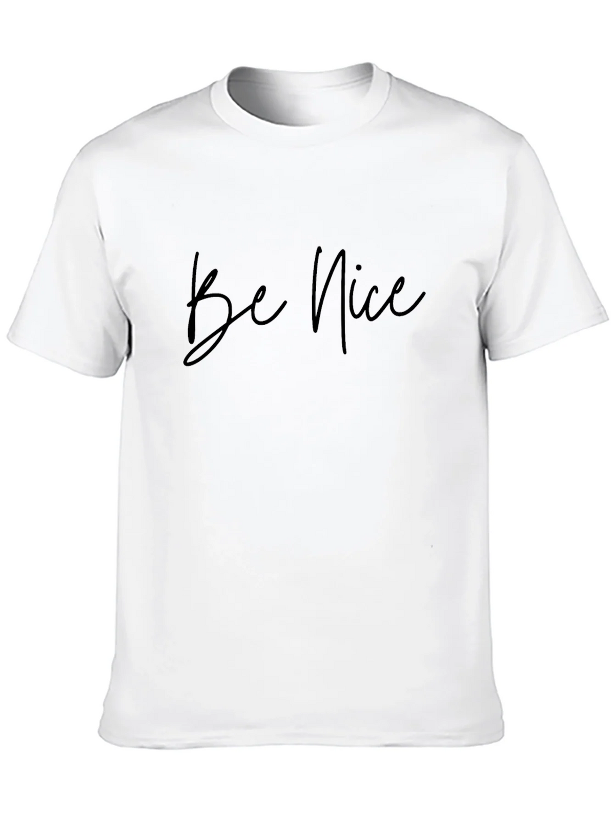 Be Nice Black T-Shirt - Casual Comfort product image 9