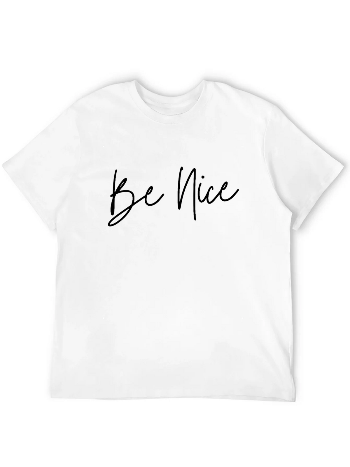 Be Nice Black T-Shirt - Casual Comfort product image 11