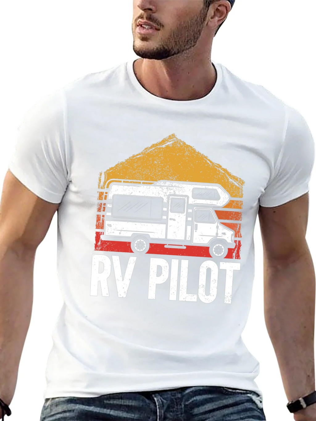 RV Pilot Graphic T-Shirt - Camping Adventure Tee product image 7