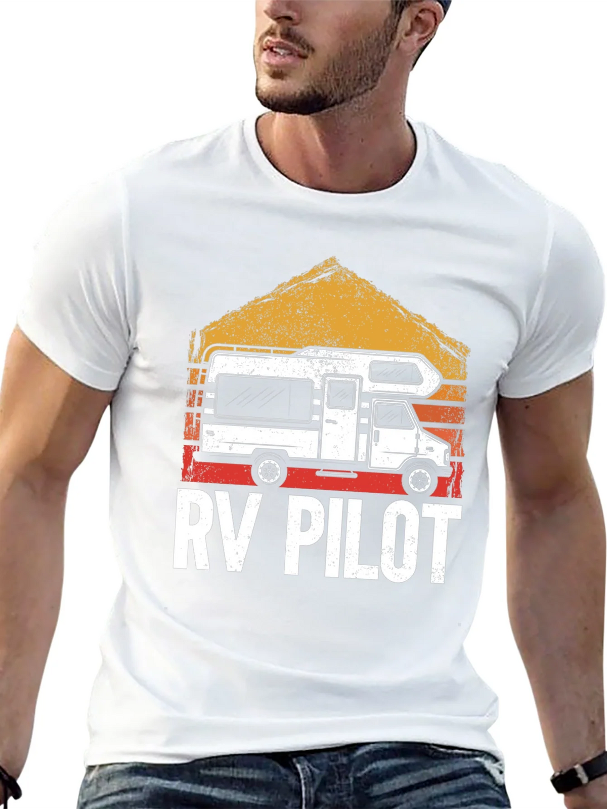 RV Pilot Graphic T-Shirt - Camping Adventure Tee product image 7