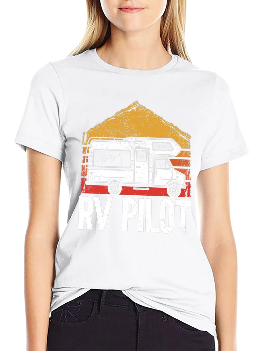 RV Pilot Graphic T-Shirt - Camping Adventure Tee product image 4