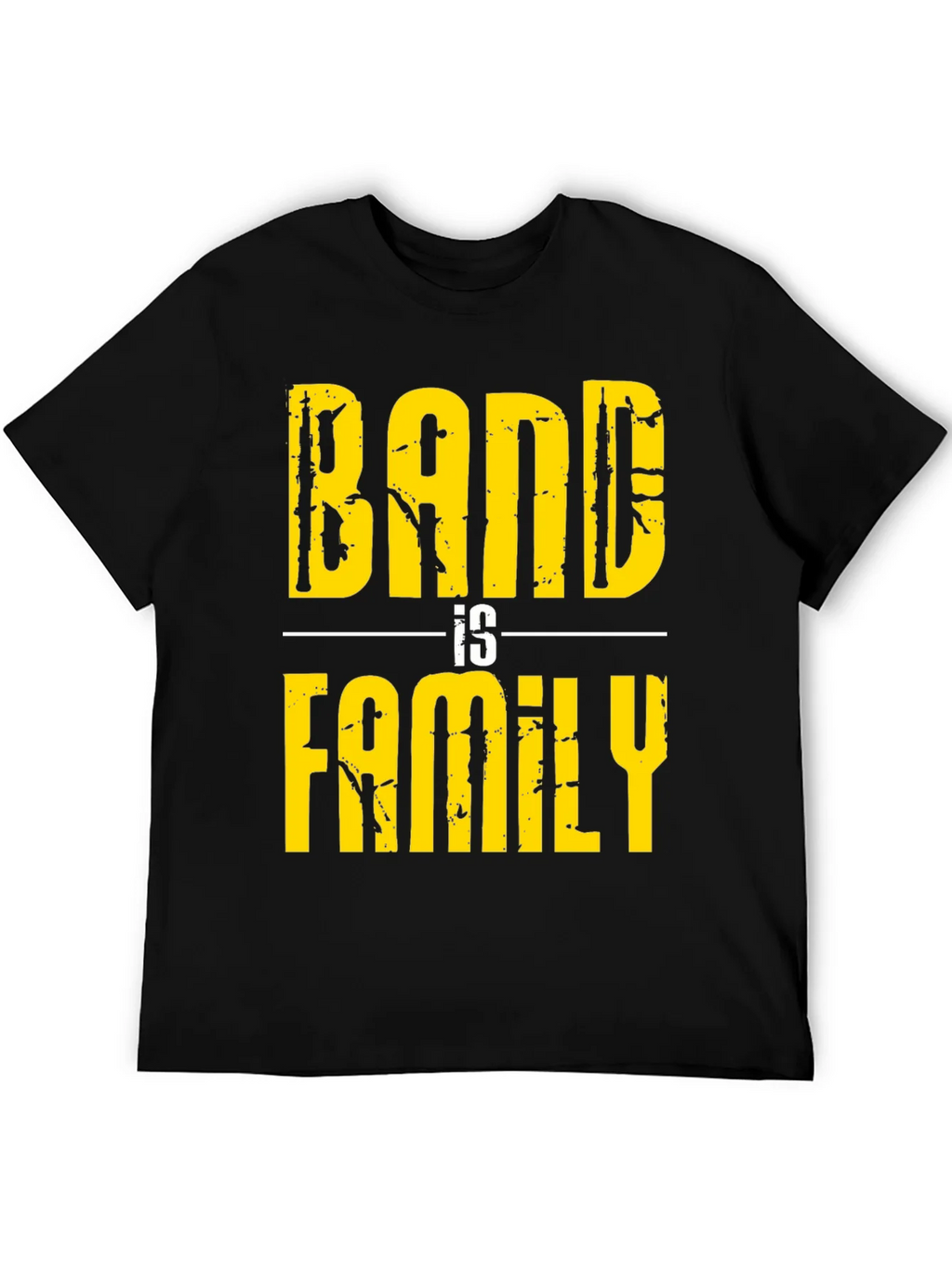 Band Is Family Graphic T-Shirt - Black product image 5