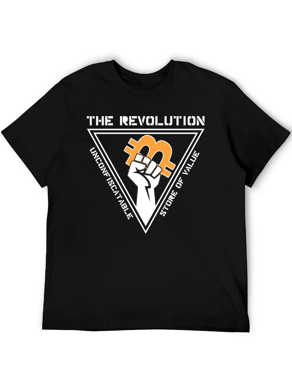 Bitcoin Revolution T-Shirt - Crypto Unconfiscatable Value product image 5