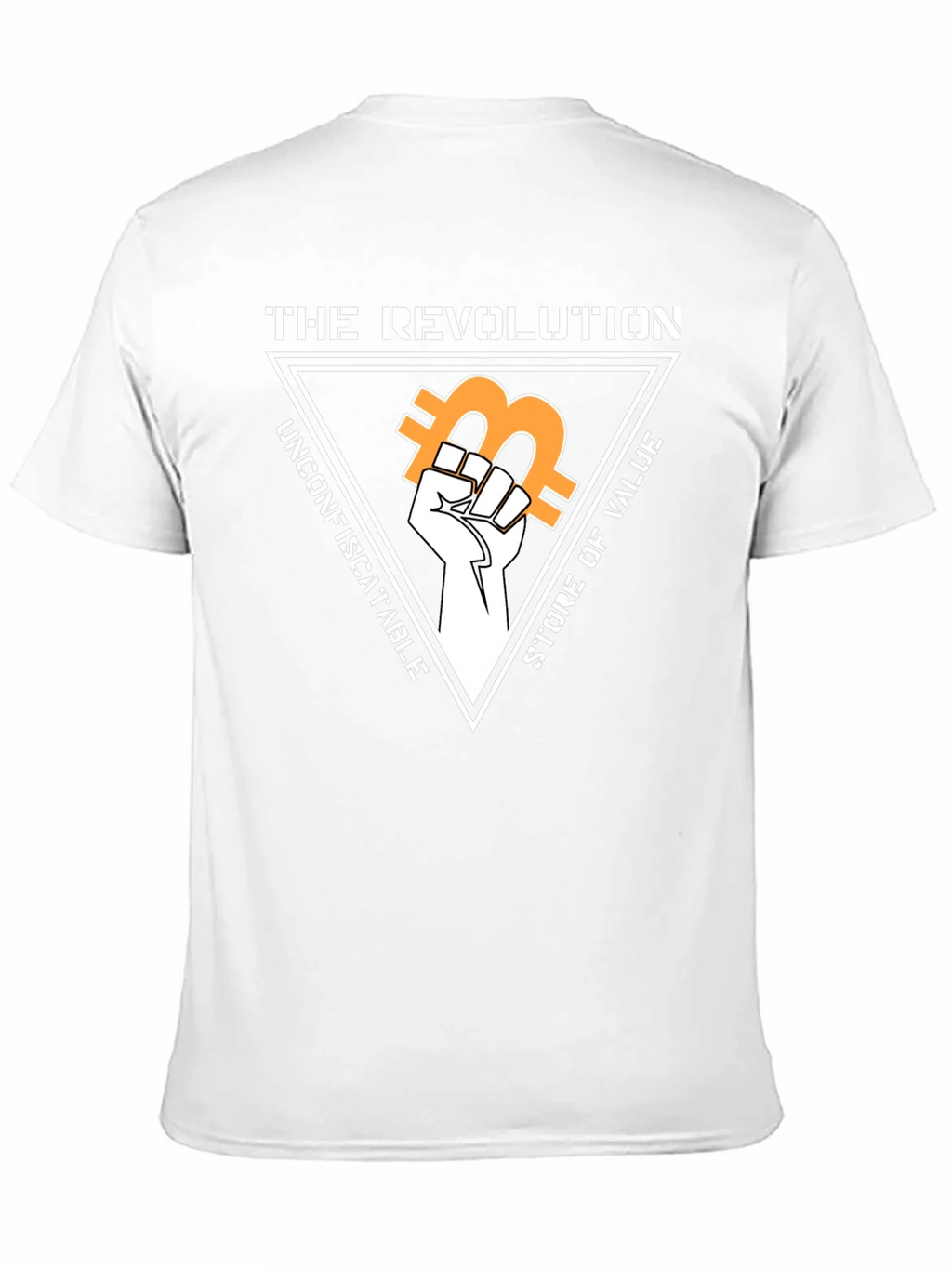 Bitcoin Revolution T-Shirt - Crypto Unconfiscatable Value product image 10