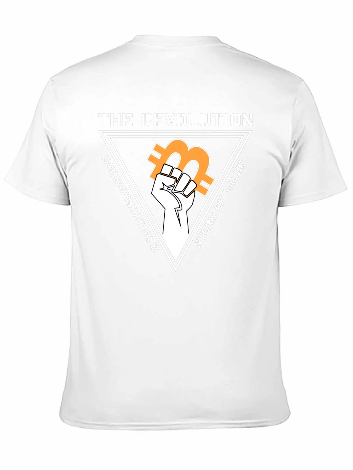 Bitcoin Revolution T-Shirt - Crypto Unconfiscatable Value product image 10