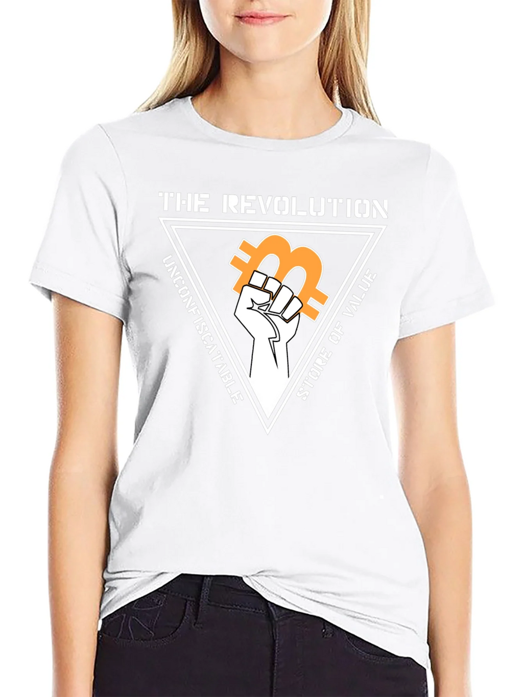 Bitcoin Revolution T-Shirt - Crypto Unconfiscatable Value product image 8