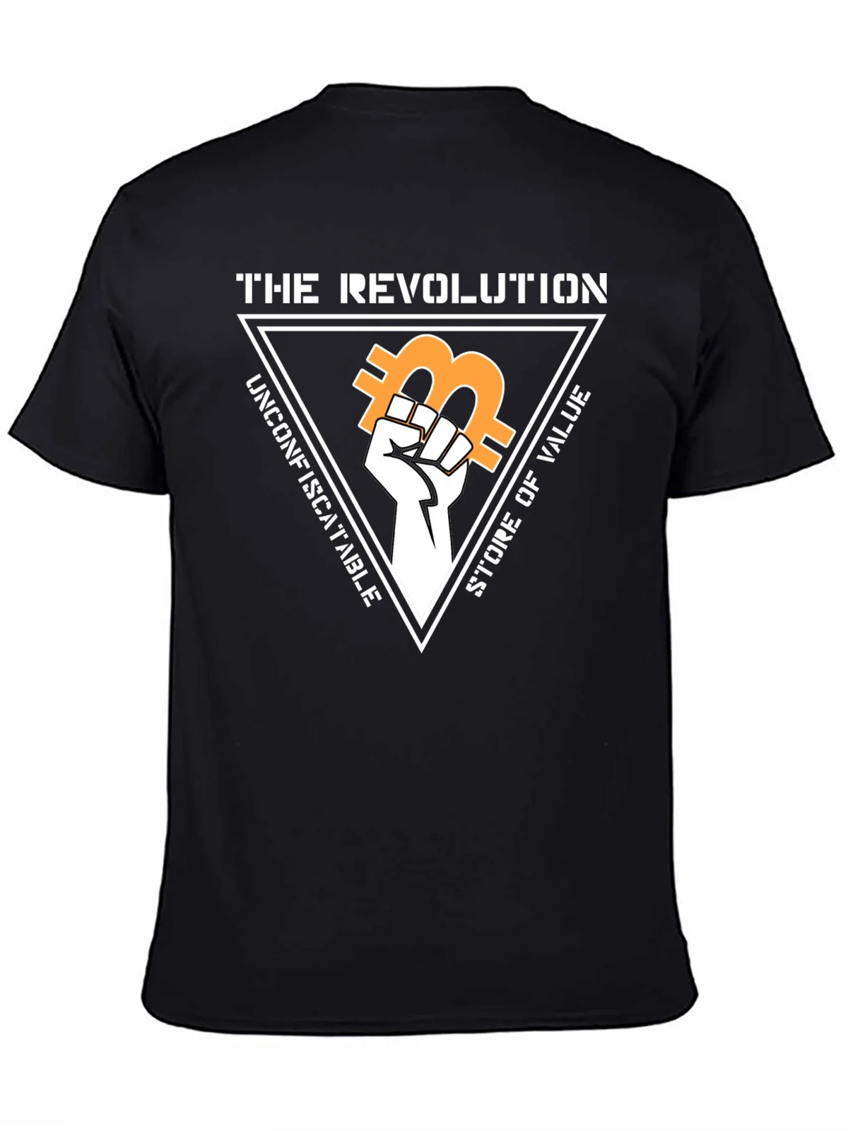 Bitcoin Revolution T-Shirt - Crypto Unconfiscatable Value product image 4
