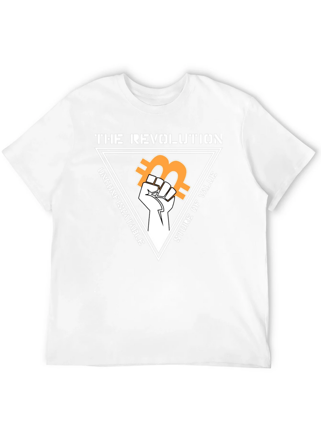 Bitcoin Revolution T-Shirt - Crypto Unconfiscatable Value product image 11
