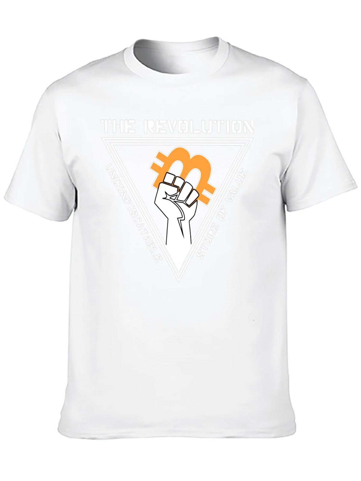 Bitcoin Revolution T-Shirt - Crypto Unconfiscatable Value product image 9