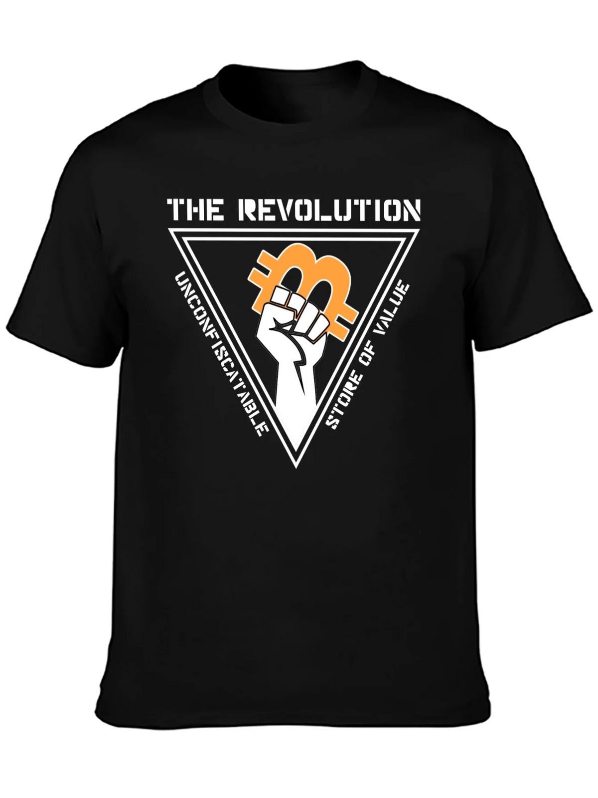 Bitcoin Revolution T-Shirt - Crypto Unconfiscatable Value product image 3