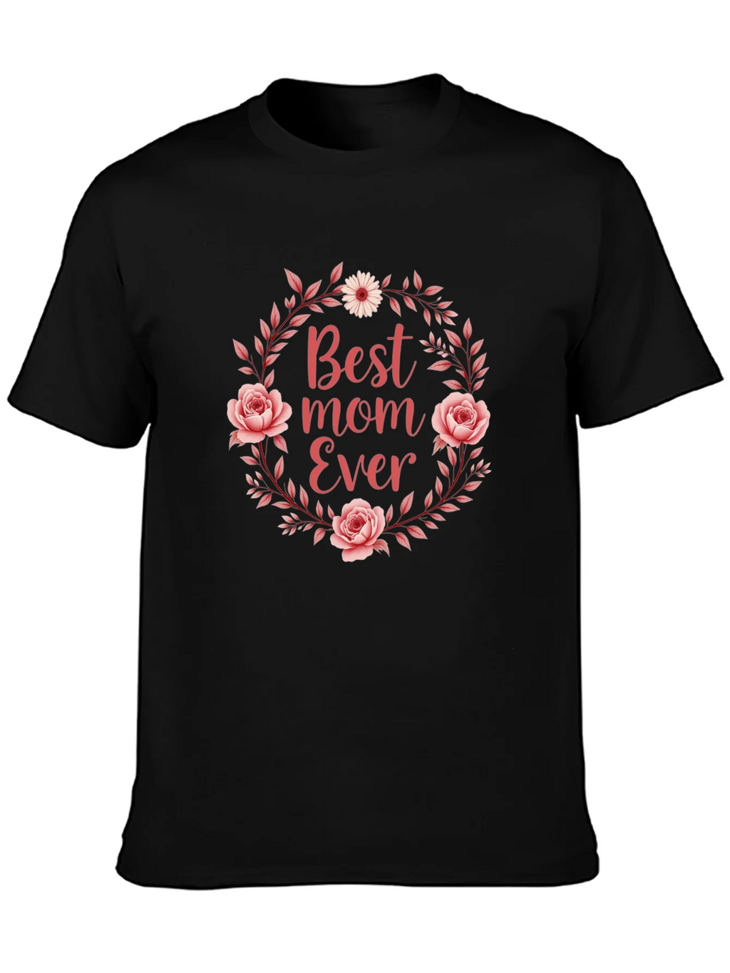 Best Mom Ever Floral T-Shirt product image 3