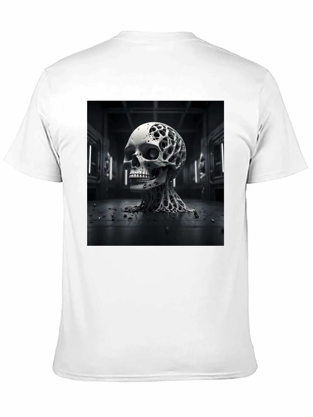 Abstract Skull T-Shirt: Edgy & Unique Design product image 10