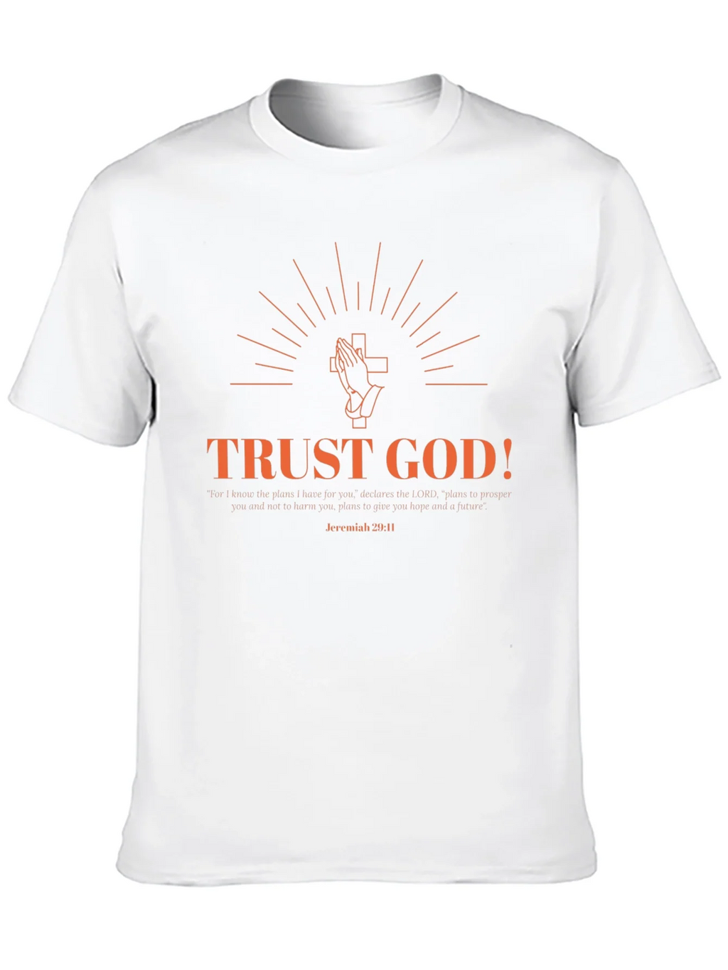 Trust God T-Shirt - Faith Inspired Tee product image 6