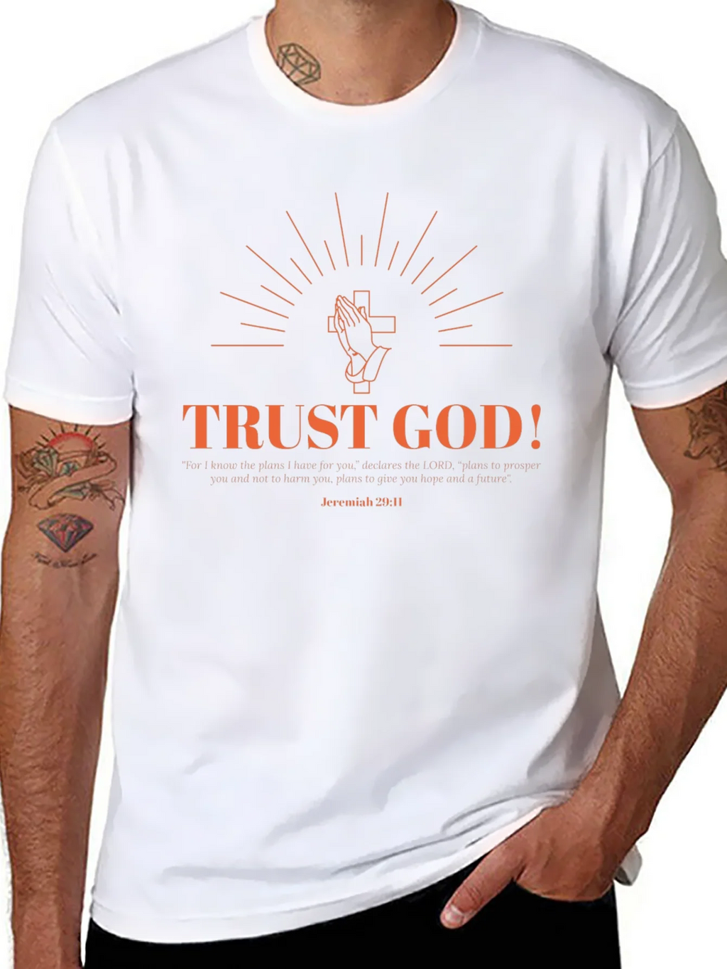 Trust God T-Shirt - Faith Inspired Tee product image 4