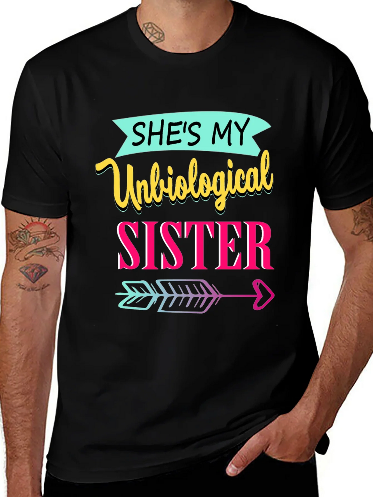 Unbiological Sister T-Shirt product image 1