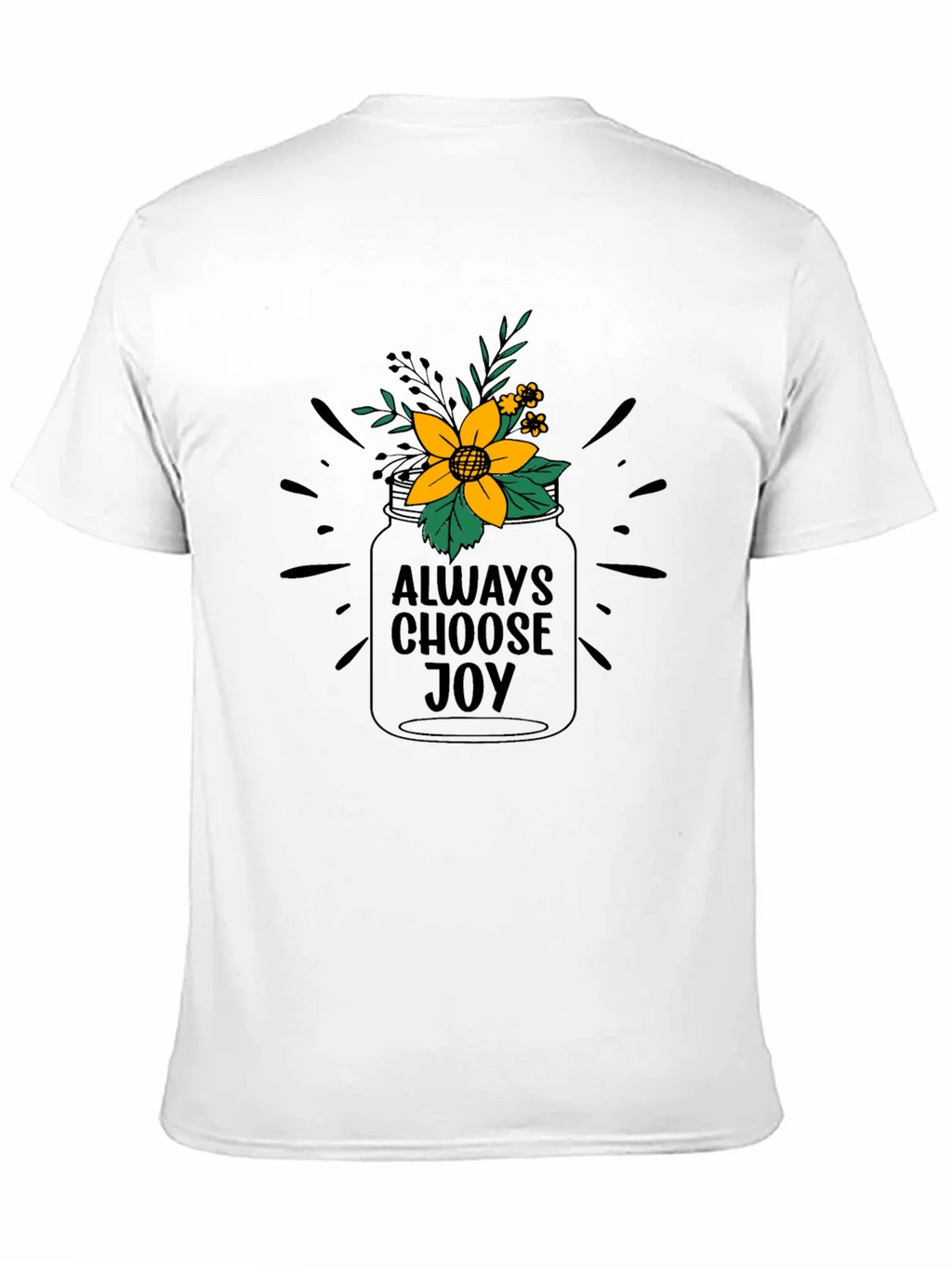 Always Choose Joy Graphic Tee - Black product image 10