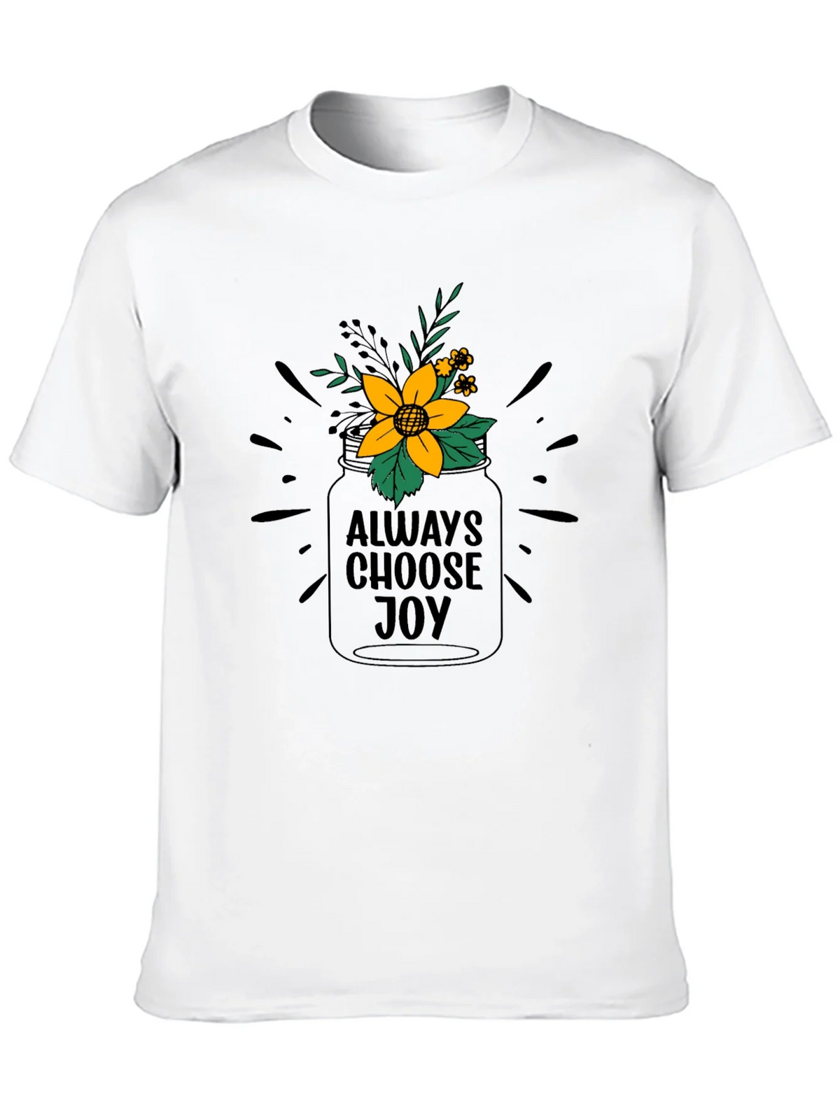 Always Choose Joy Graphic Tee - Black product image 9