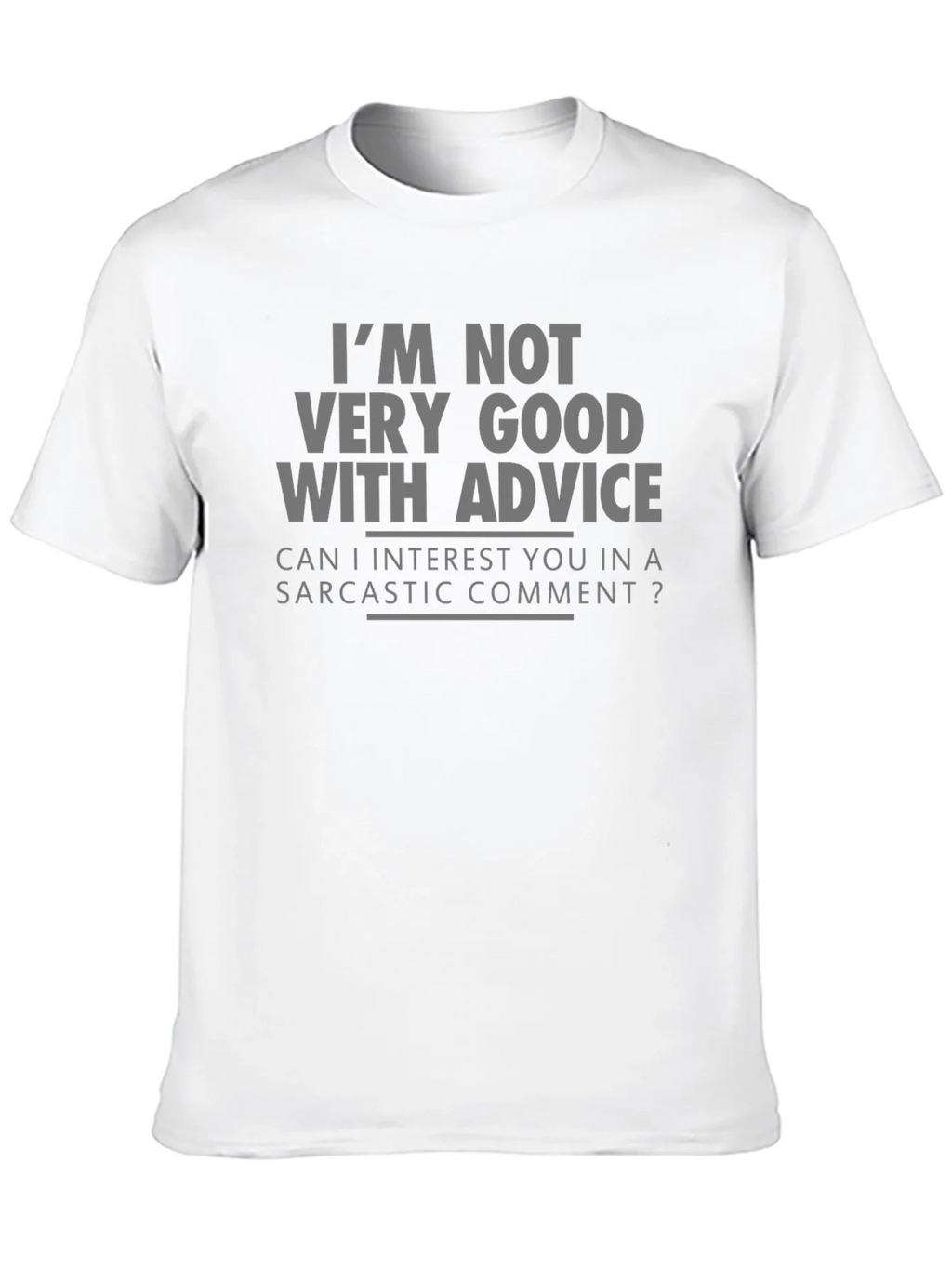 Sarcastic Humor T-Shirt - Funny Advice Tee product image 9