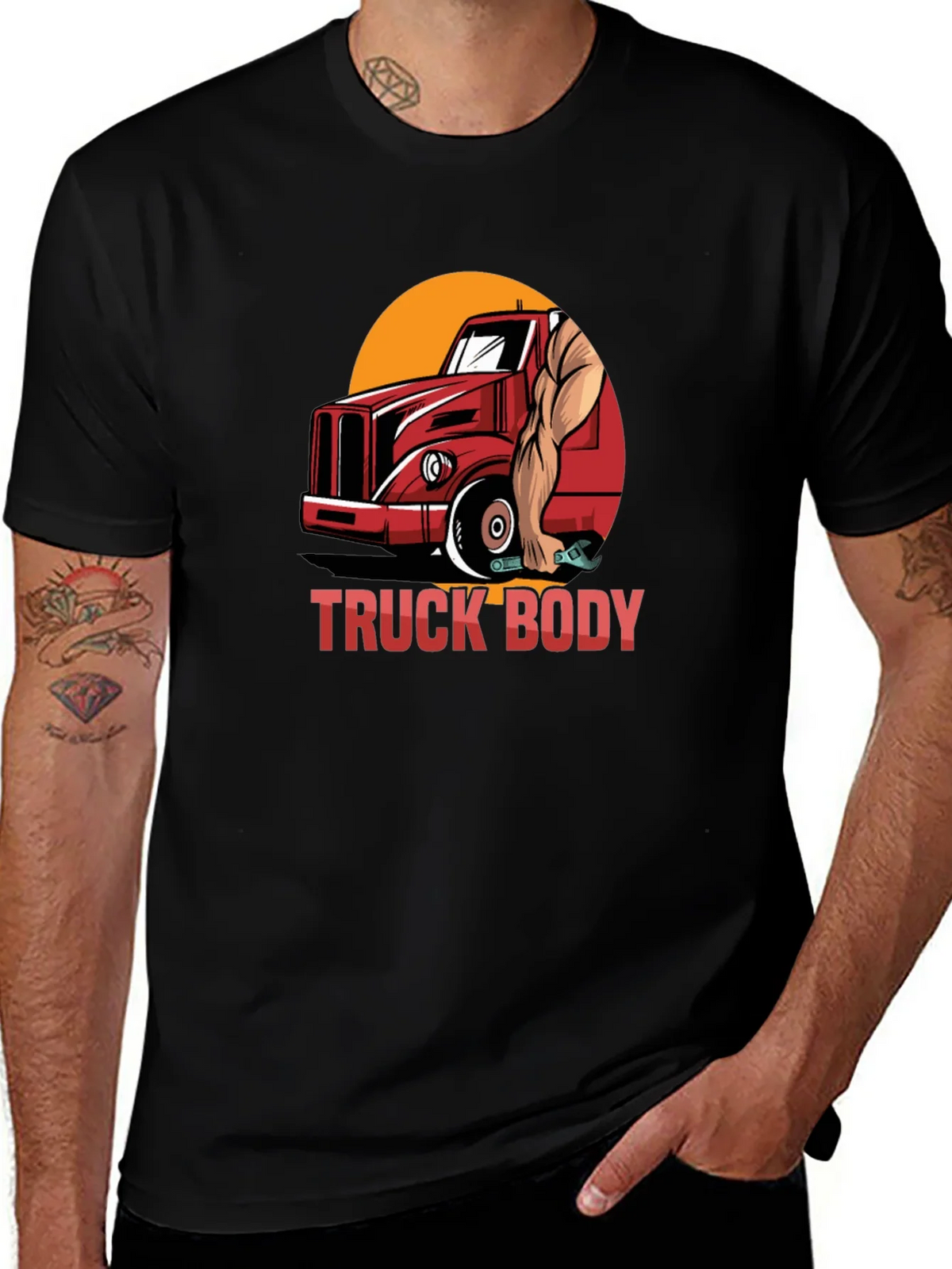 Truck Body Graphic Tee product image 1
