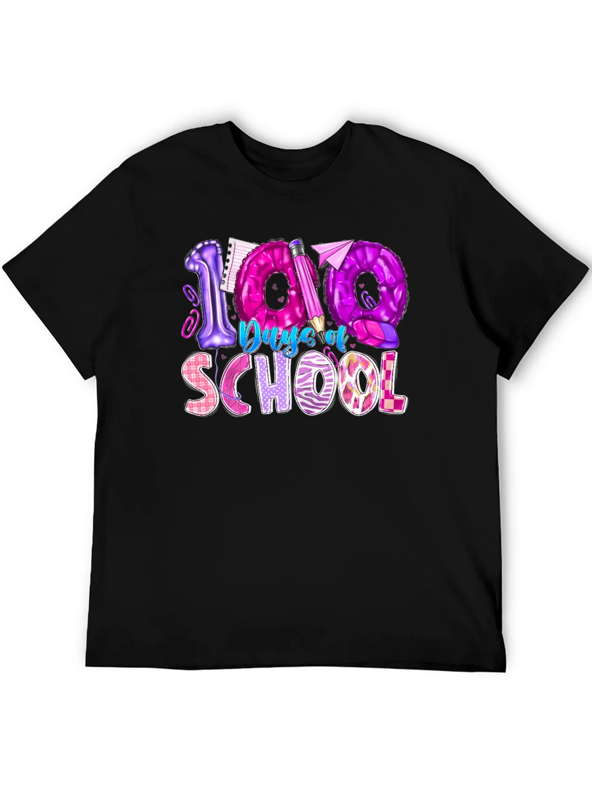100 Days of School Graphic Tee product image 5