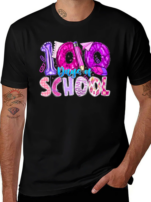 100 Days of School Graphic Tee product image 1