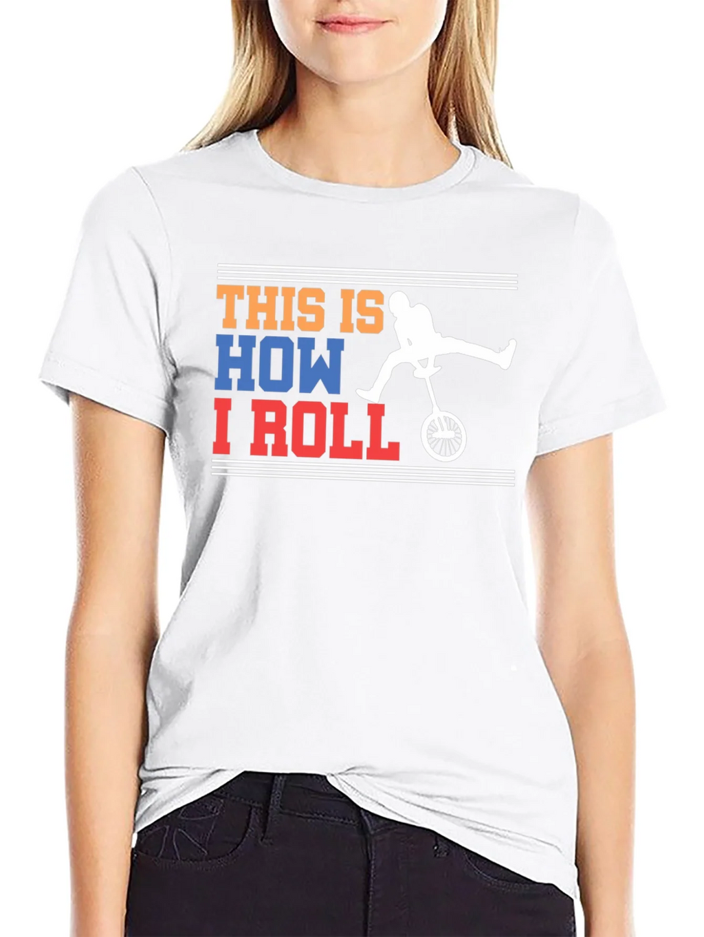 This Is How I Roll Unicycle Graphic T-Shirt product image 8