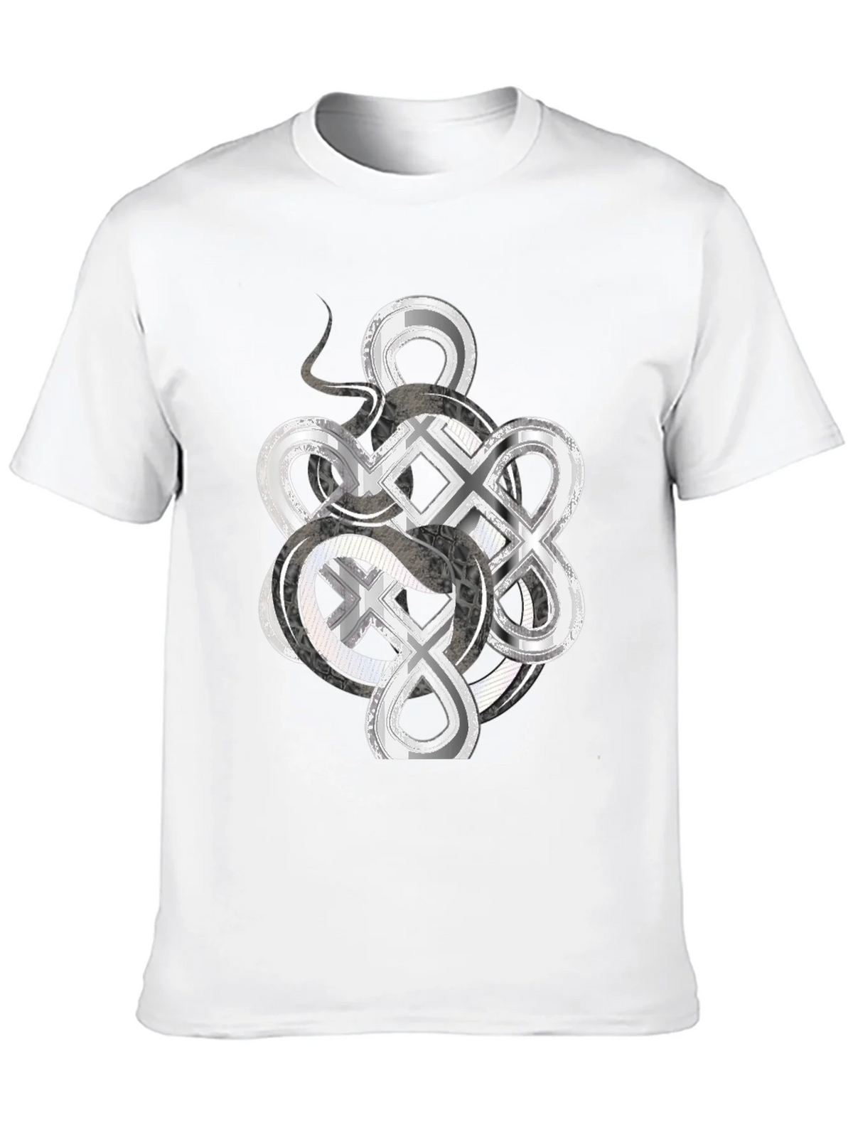 Infinity Knot Graphic Tee - Mens Black T-Shirt product image 9