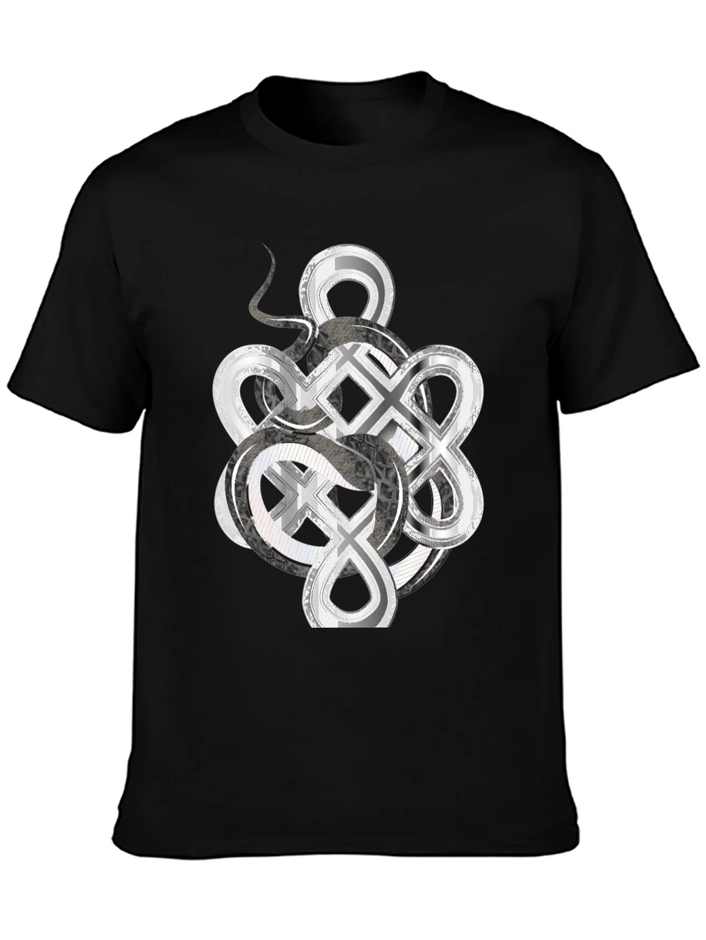 Infinity Knot Graphic Tee - Mens Black T-Shirt product image 3