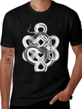 Infinity Knot Graphic Tee - Mens Black T-Shirt product image 1