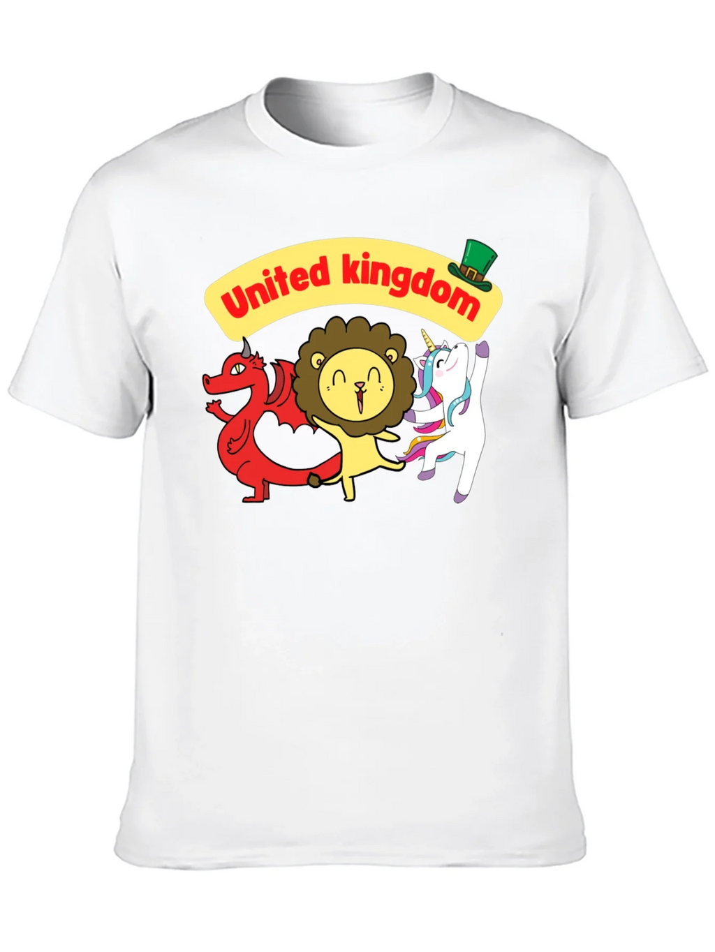 United Kingdom Mascot T-Shirt - Dragon Lion Unicorn product image 9