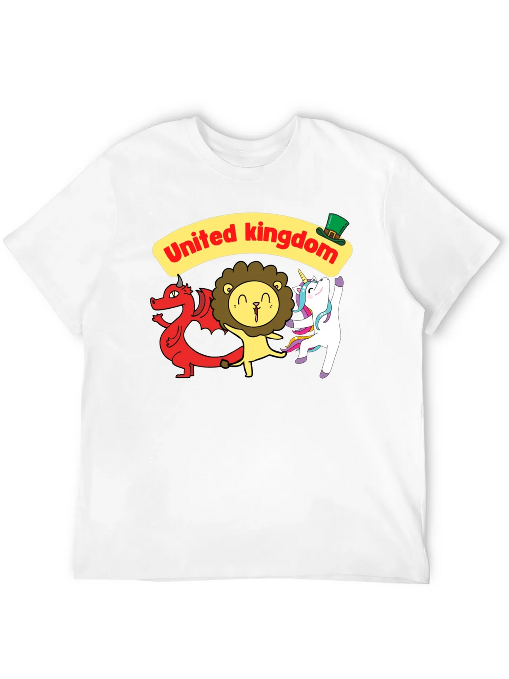 United Kingdom Mascot T-Shirt - Dragon Lion Unicorn product image 11
