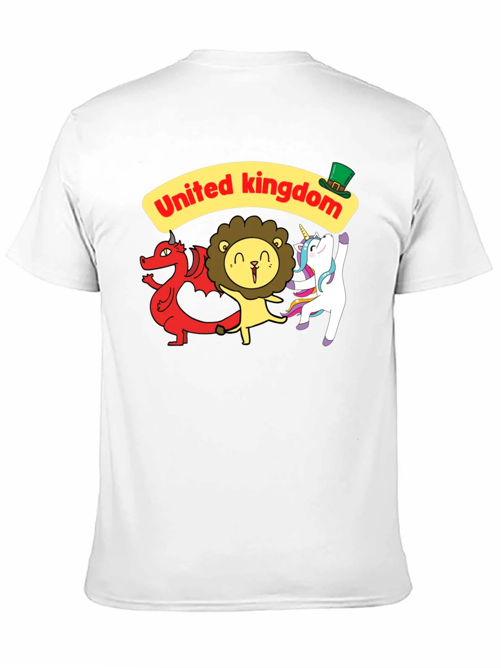 United Kingdom Mascot T-Shirt - Dragon Lion Unicorn product image 10
