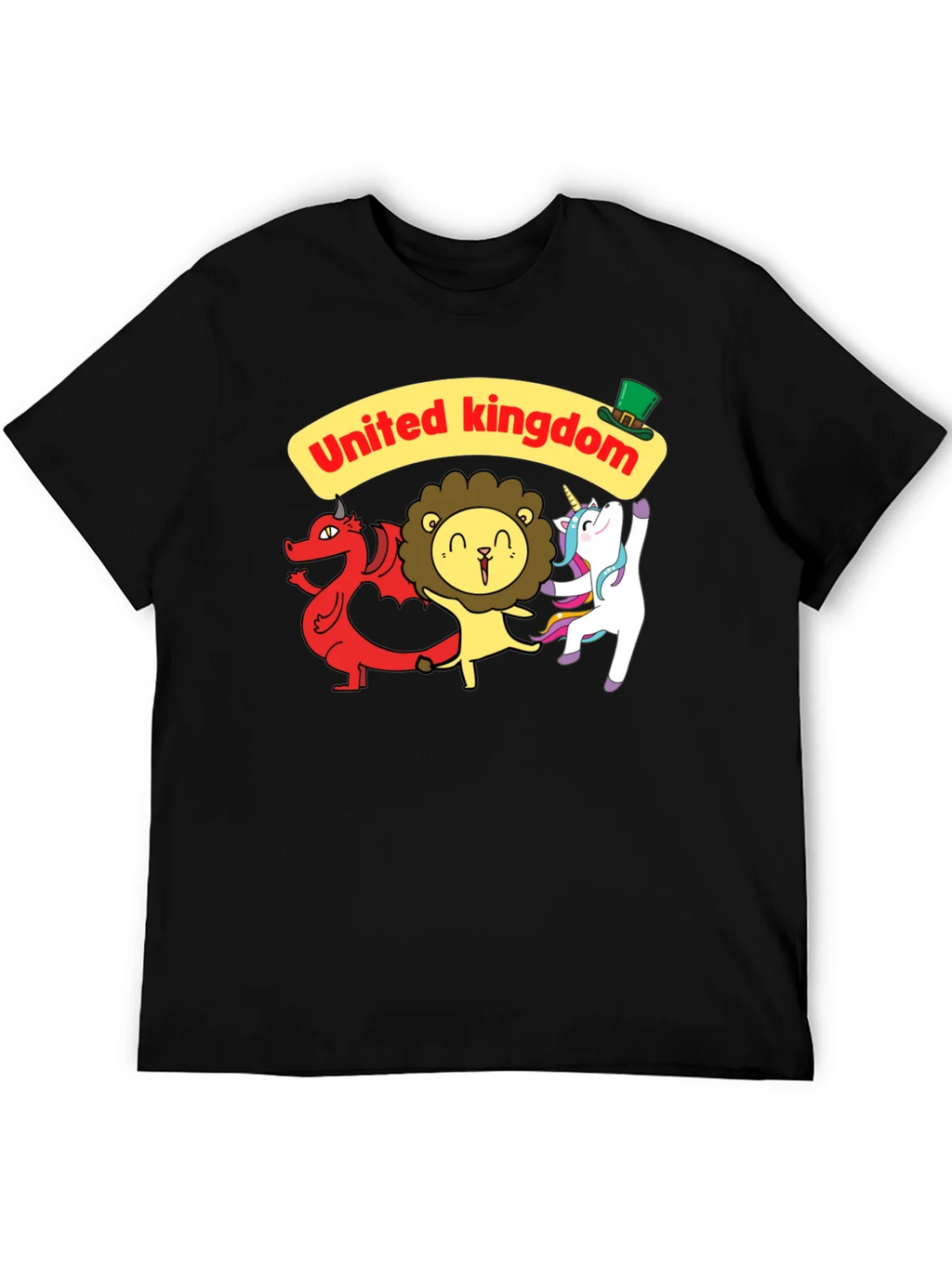 United Kingdom Mascot T-Shirt - Dragon Lion Unicorn product image 5