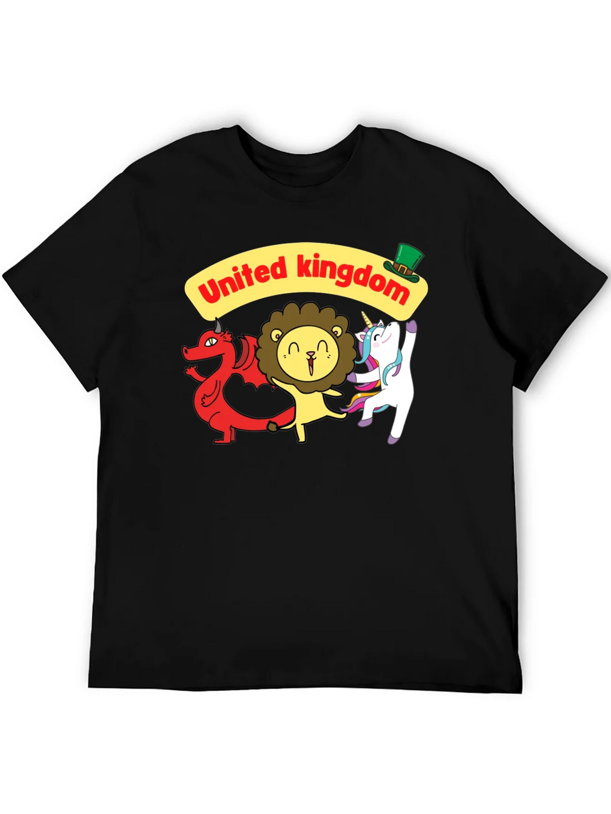 United Kingdom Mascot T-Shirt - Dragon Lion Unicorn product image 5