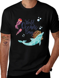 World Oceans Day Dolphin T-Shirt product image 1