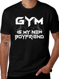 Gym is My New Boyfriend Graphic Tee product image 1