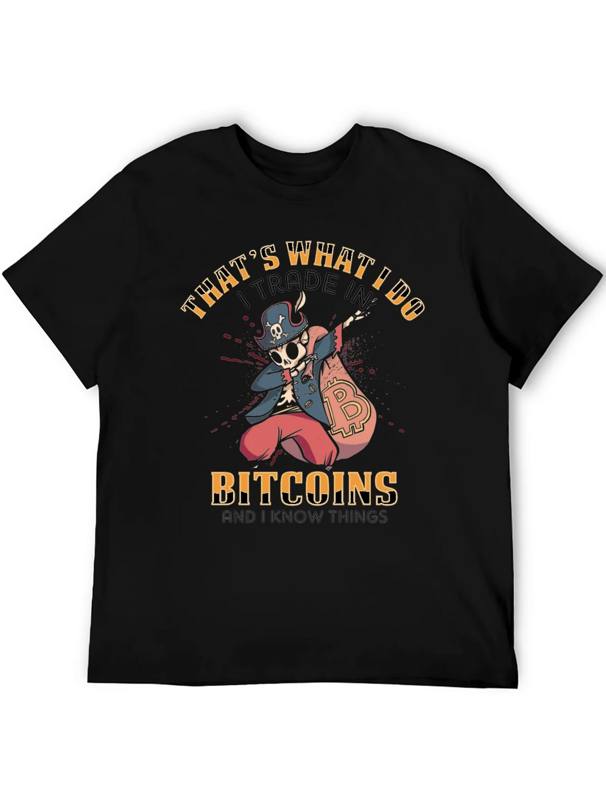 Bitcoin Trader T-Shirt Crypto Design Tee product image 5
