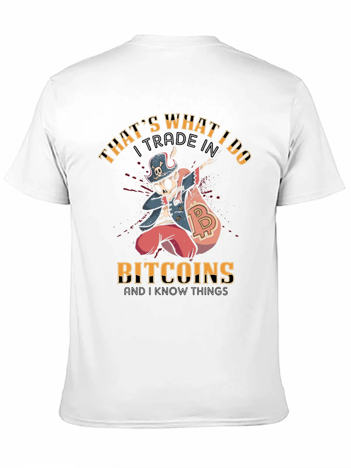 Bitcoin Trader T-Shirt Crypto Design Tee product image 9