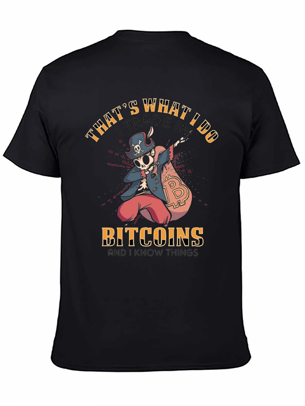 Bitcoin Trader T-Shirt Crypto Design Tee product image 4